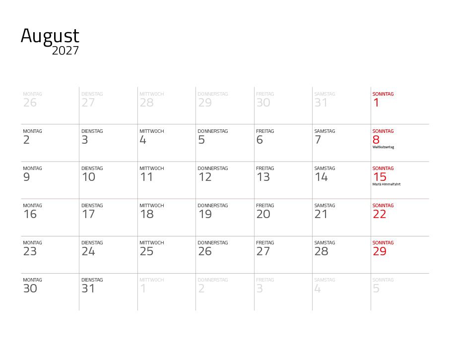 Weitere Ansicht: Katzen 2027 Eintragkalender