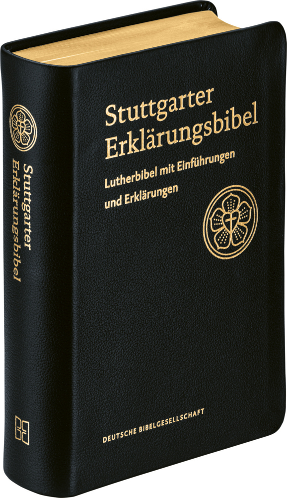 Weitere Ansicht: Stuttgarter Erklärungsbibel. Kompaktausgabe Ledereinband mit Goldschnitt