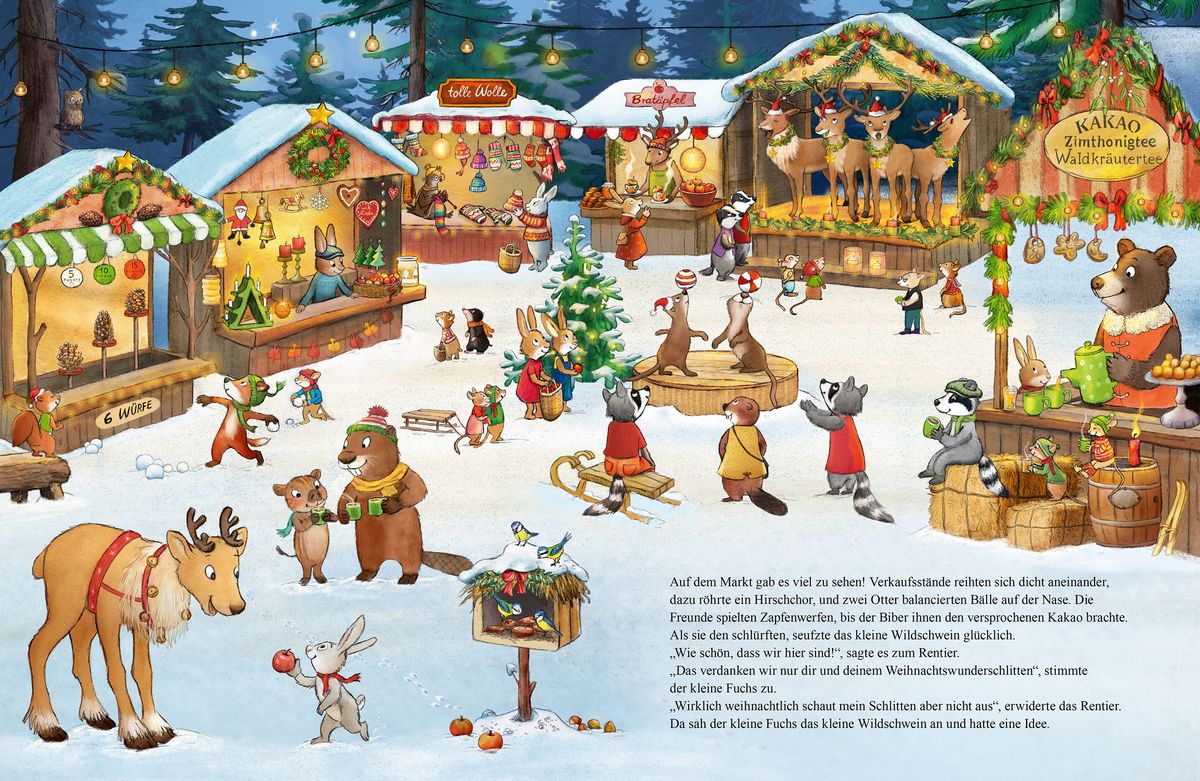Weitere Ansicht: Ein wundervoller Weihnachtsschlitten | Annette Amrhein
