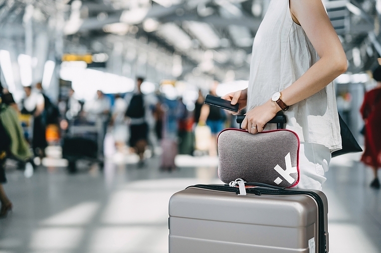 Weitere Ansicht: SKROSS Mini Travel Pillow Dark Grey