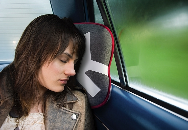 Weitere Ansicht: SKROSS Travel Pillow Dark Grey