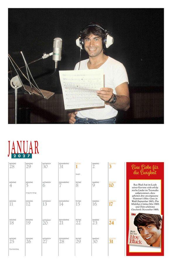 Weitere Ansicht: Roy Black Kalender 2027