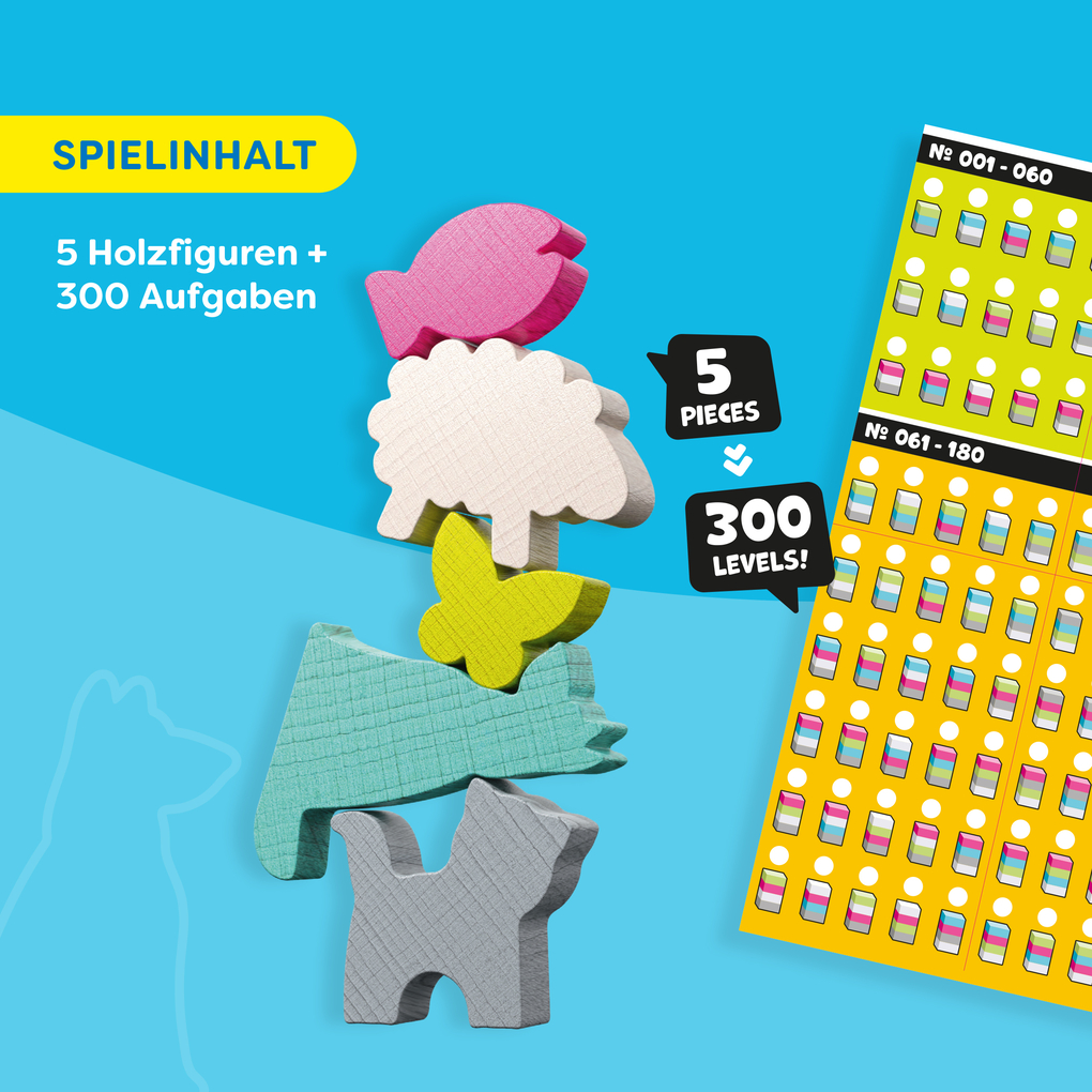 Weitere Ansicht: Stacking Challenge - Animals