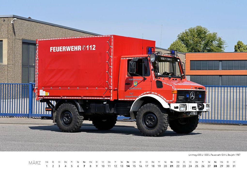 Weitere Ansicht: Unimog Klassiker Kalender 2027 | Jörg Hajt