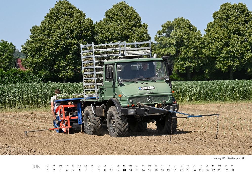 Weitere Ansicht: Unimog Klassiker Kalender 2027 | Jörg Hajt