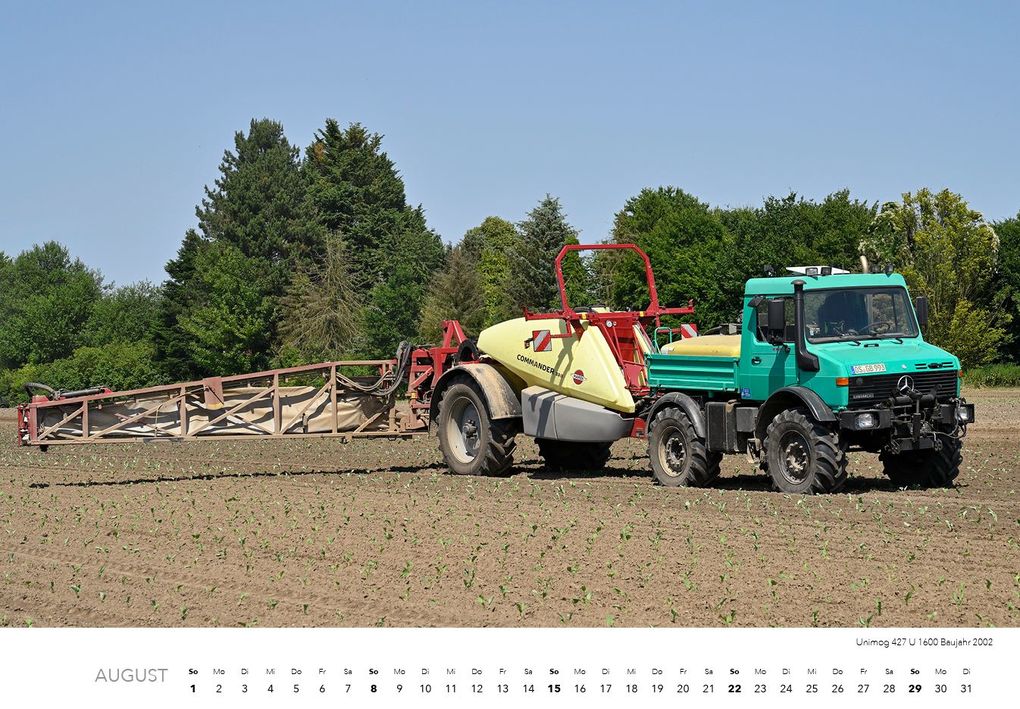 Weitere Ansicht: Unimog Klassiker Kalender 2027 | Jörg Hajt