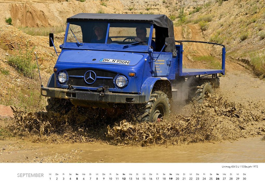 Weitere Ansicht: Unimog Klassiker Kalender 2027 | Jörg Hajt