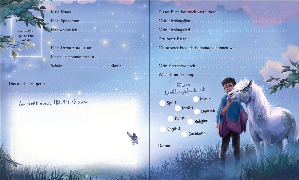 Weitere Ansicht: Meine Freunde (Wundermähne) | Jana Hoch