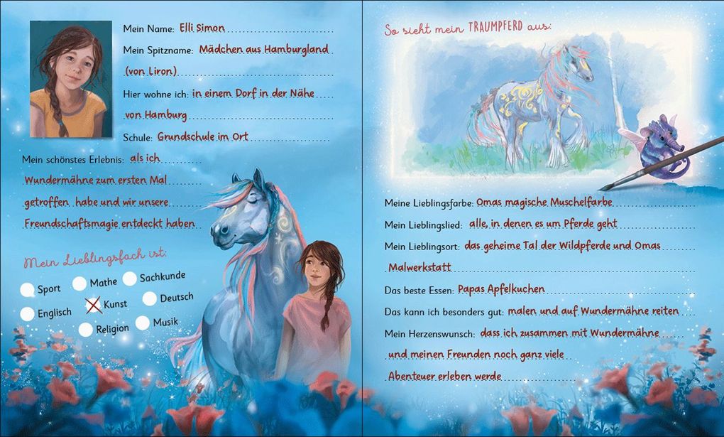Weitere Ansicht: Meine Freunde (Wundermähne) | Jana Hoch