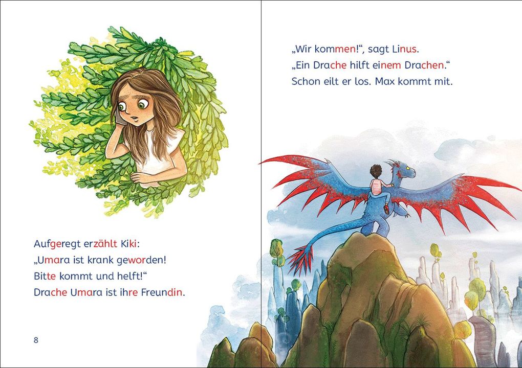 Weitere Ansicht: Leselöwen 1. Klasse - Notfall im Drachenpark | Stütze & Vorbach