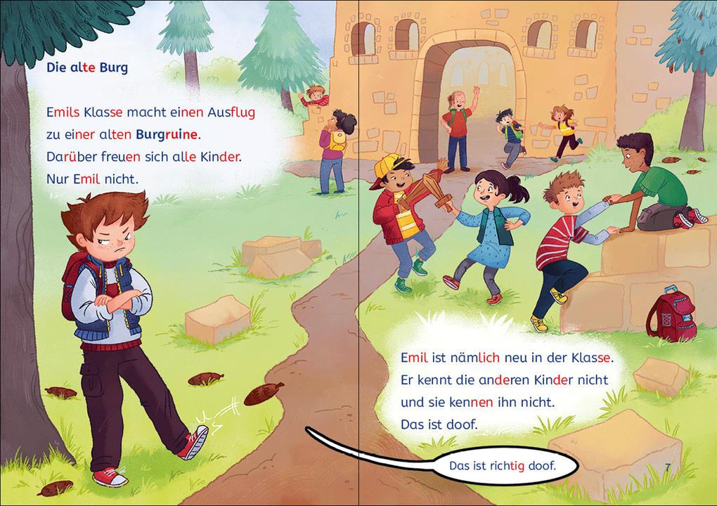 Weitere Ansicht: Leselöwen 2. Klasse - Reise in den Wald der Drachen | Michael Peinkofer