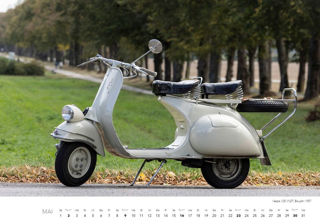 Weitere Ansicht: Vespa Kalender 2027 | Dieter Rebmann