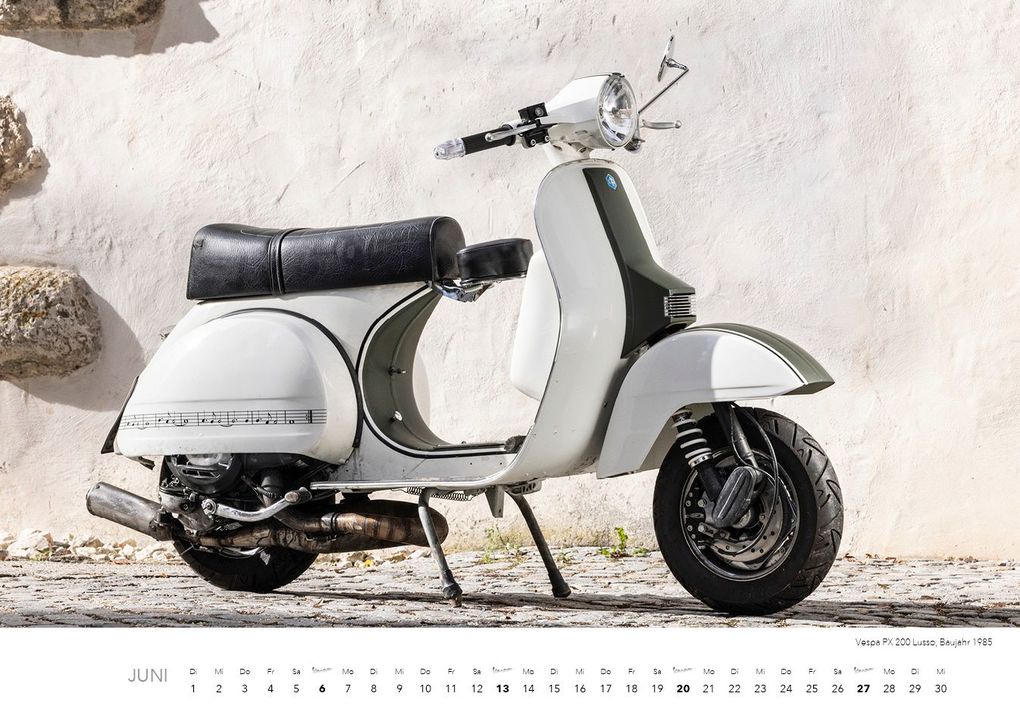 Weitere Ansicht: Vespa Kalender 2027 | Dieter Rebmann