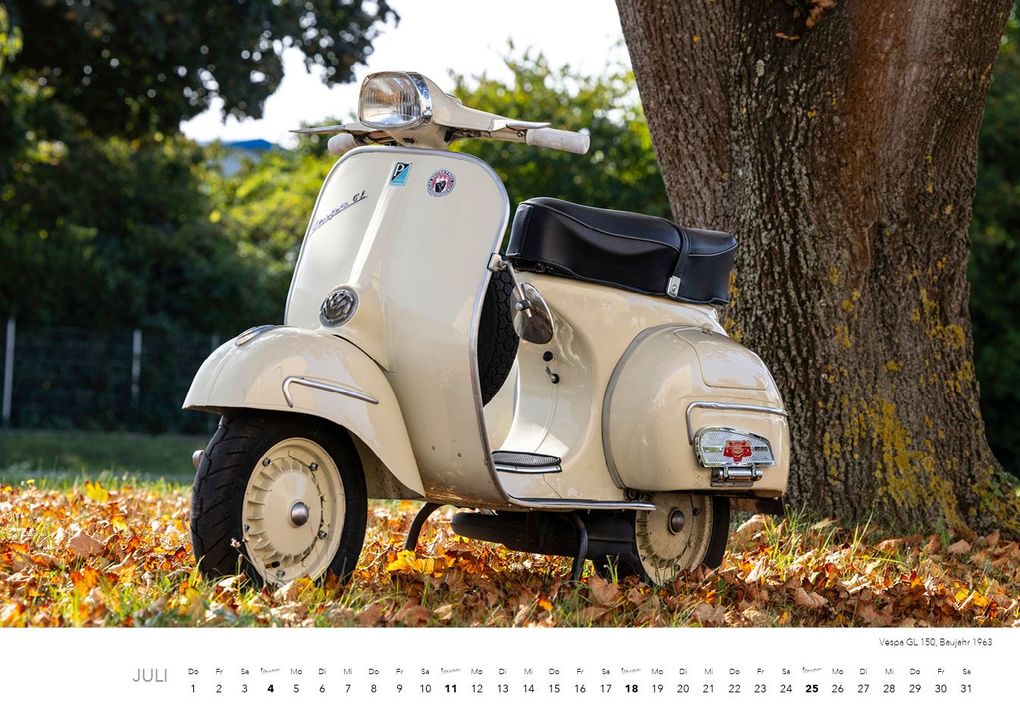 Weitere Ansicht: Vespa Kalender 2027 | Dieter Rebmann