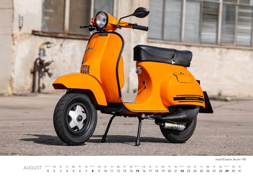 Weitere Ansicht: Vespa Kalender 2027 | Dieter Rebmann