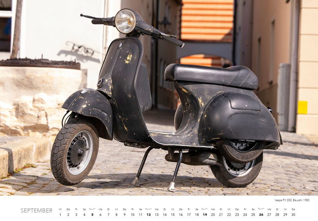 Weitere Ansicht: Vespa Kalender 2027 | Dieter Rebmann