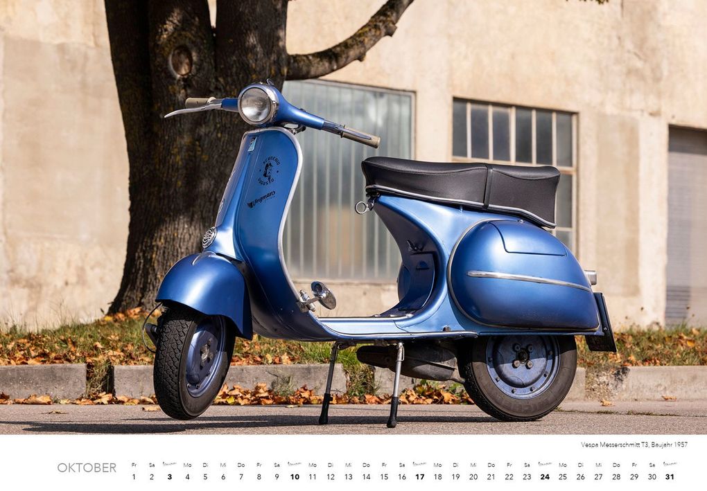 Weitere Ansicht: Vespa Kalender 2027 | Dieter Rebmann