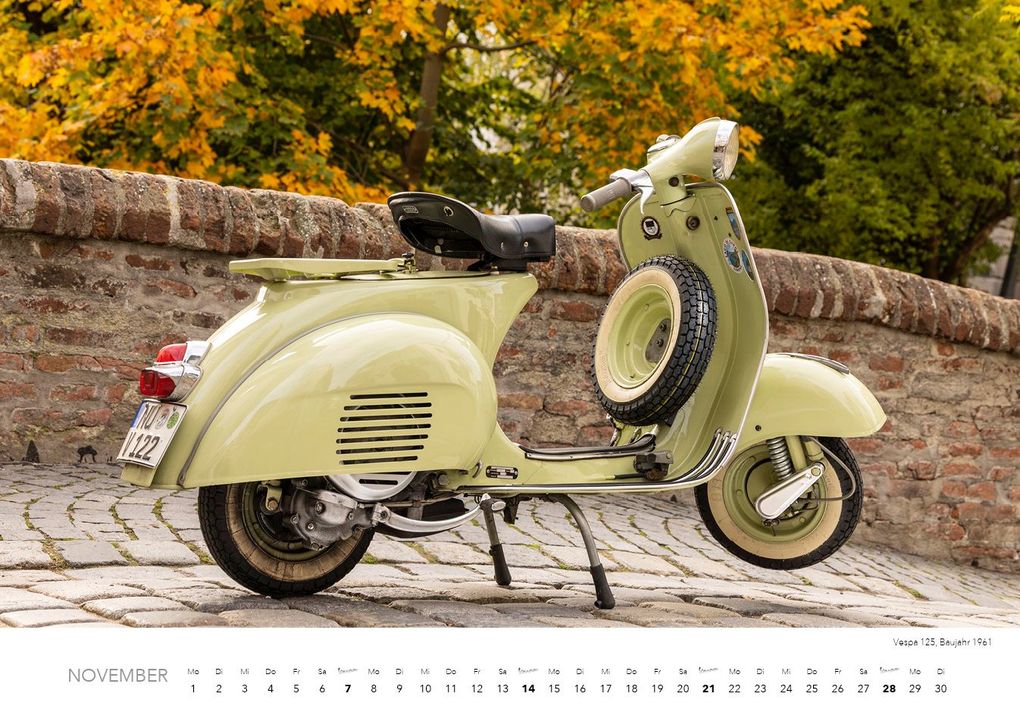 Weitere Ansicht: Vespa Kalender 2027 | Dieter Rebmann