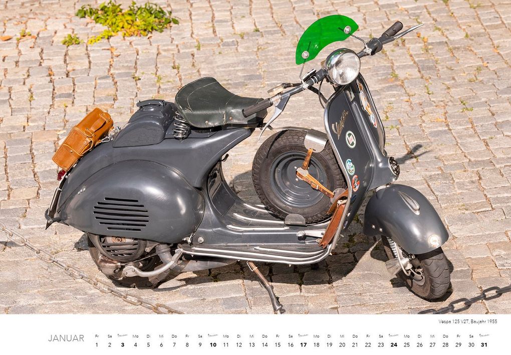 Weitere Ansicht: Vespa Kalender 2027 | Dieter Rebmann