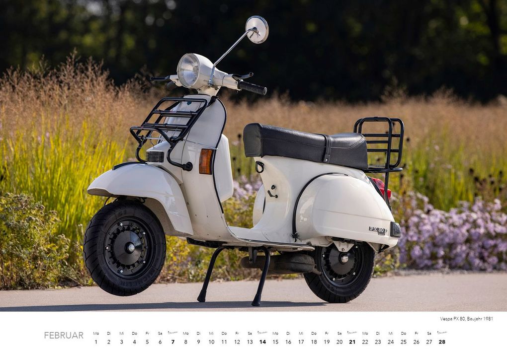 Weitere Ansicht: Vespa Kalender 2027 | Dieter Rebmann