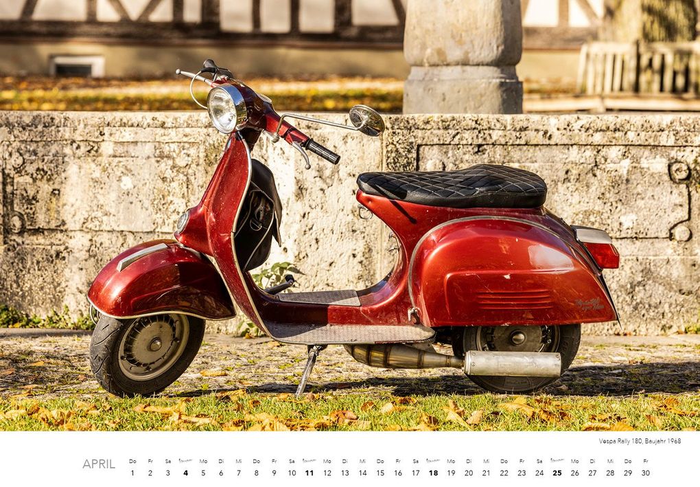 Weitere Ansicht: Vespa Kalender 2027 | Dieter Rebmann