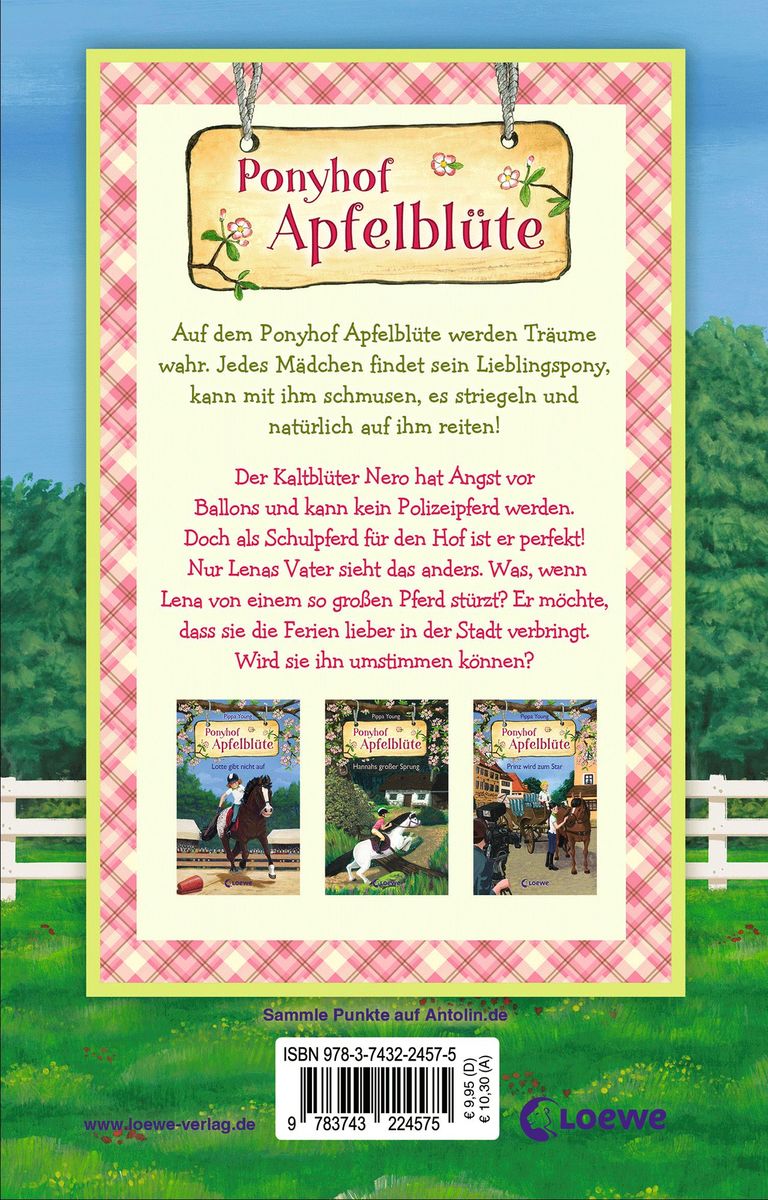 Weitere Ansicht: Ponyhof Apfelblüte (Band 26) - Hab keine Angst, Nero! | Pippa Young