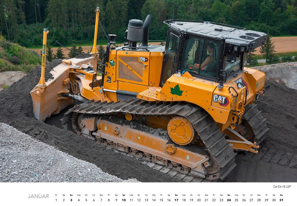 Weitere Ansicht: Baumaschinen Kalender 2027 | Thomas Wilk