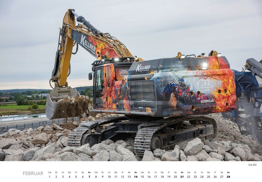 Weitere Ansicht: Baumaschinen Kalender 2027 | Thomas Wilk