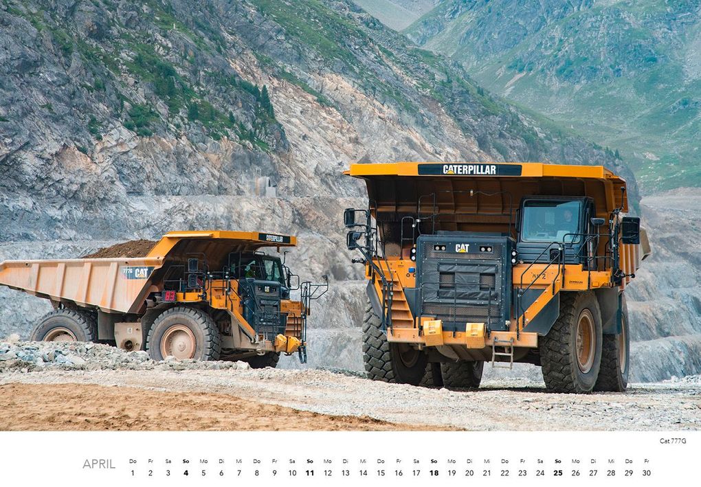 Weitere Ansicht: Baumaschinen Kalender 2027 | Thomas Wilk