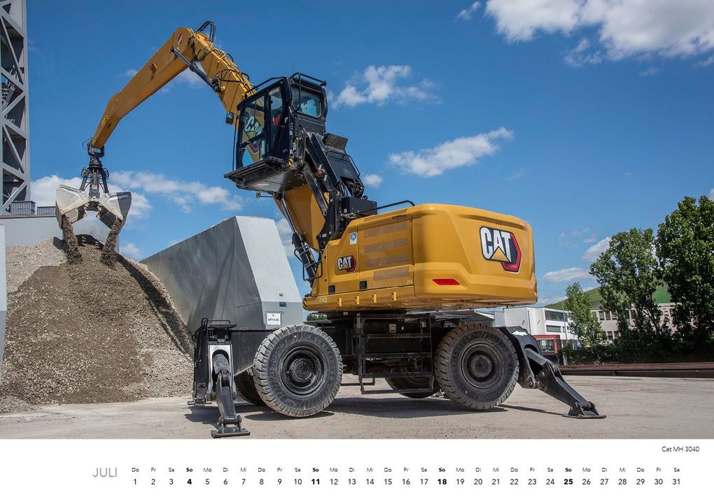 Weitere Ansicht: Baumaschinen Kalender 2027 | Thomas Wilk