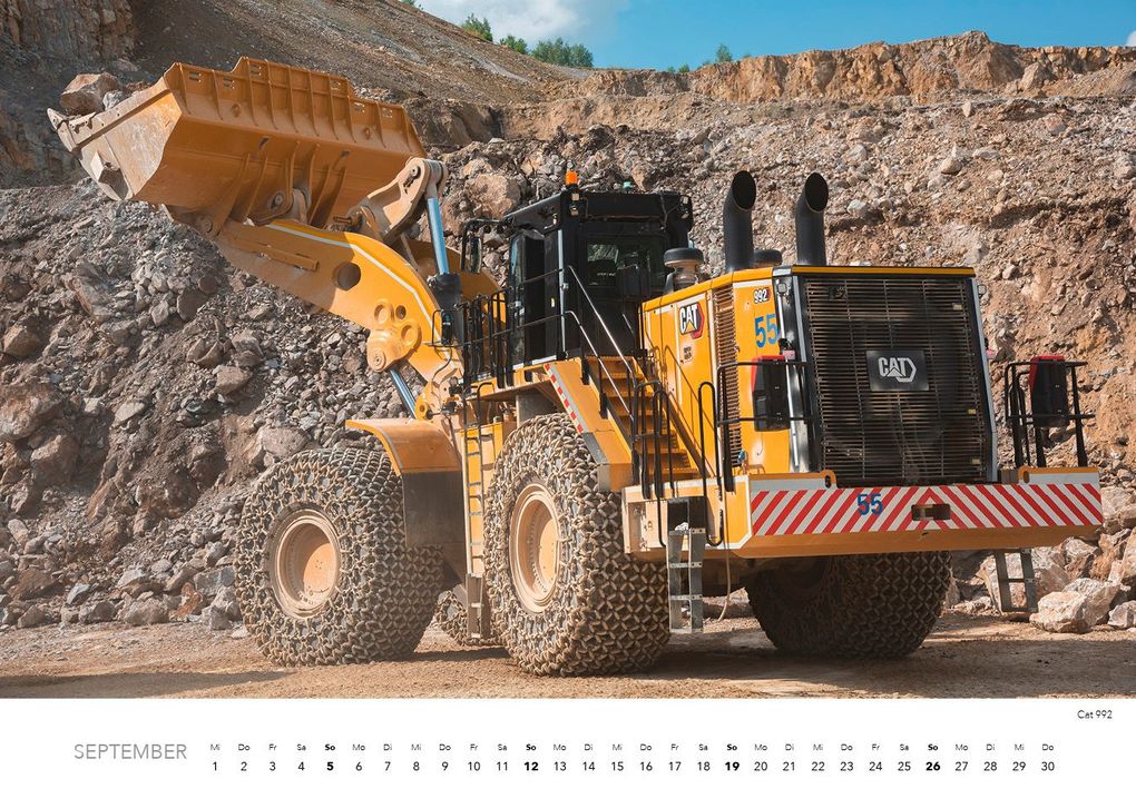Weitere Ansicht: Baumaschinen Kalender 2027 | Thomas Wilk