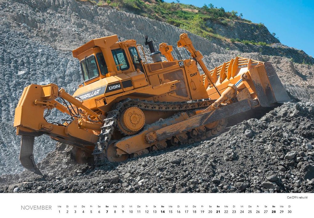 Weitere Ansicht: Baumaschinen Kalender 2027 | Thomas Wilk