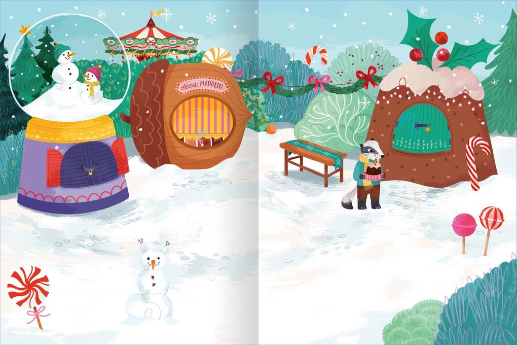 Weitere Ansicht: Mein Lieblings-Stickerbuch - Winterzeit