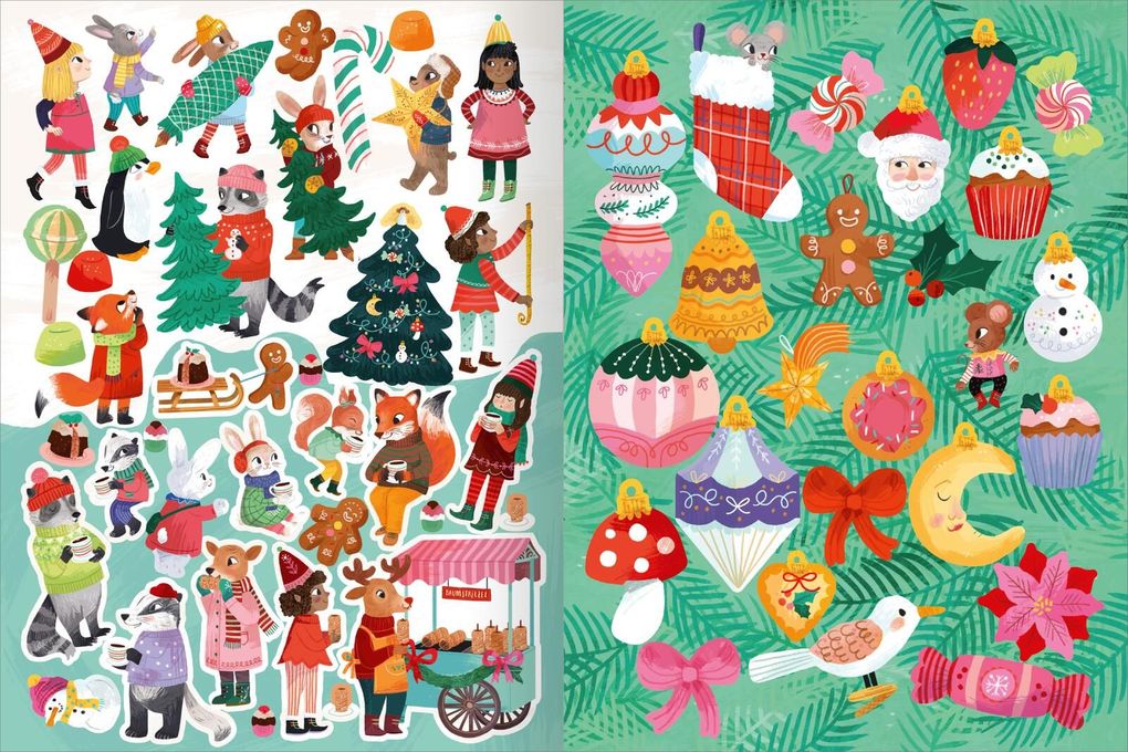 Weitere Ansicht: Mein Lieblings-Stickerbuch - Winterzeit