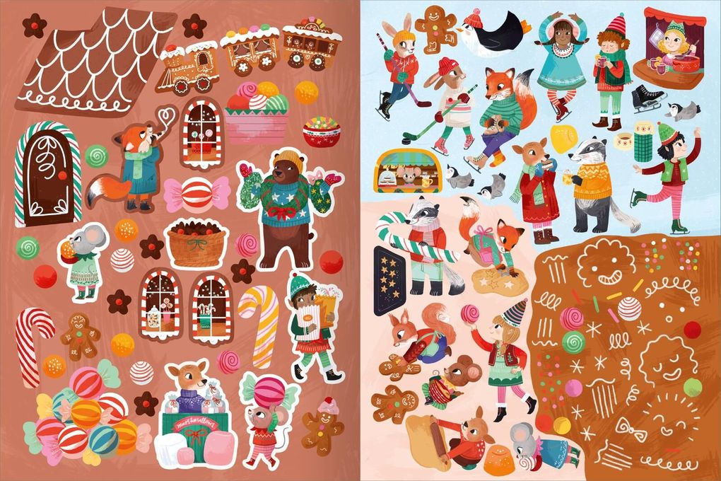 Weitere Ansicht: Mein Lieblings-Stickerbuch - Winterzeit