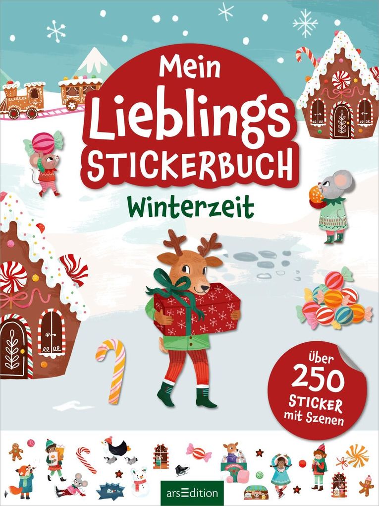Weitere Ansicht: Mein Lieblings-Stickerbuch - Winterzeit
