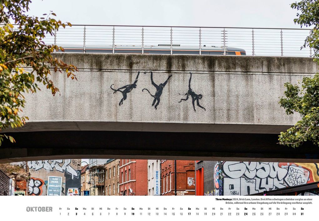 Weitere Ansicht: Banksy Kalender 2027