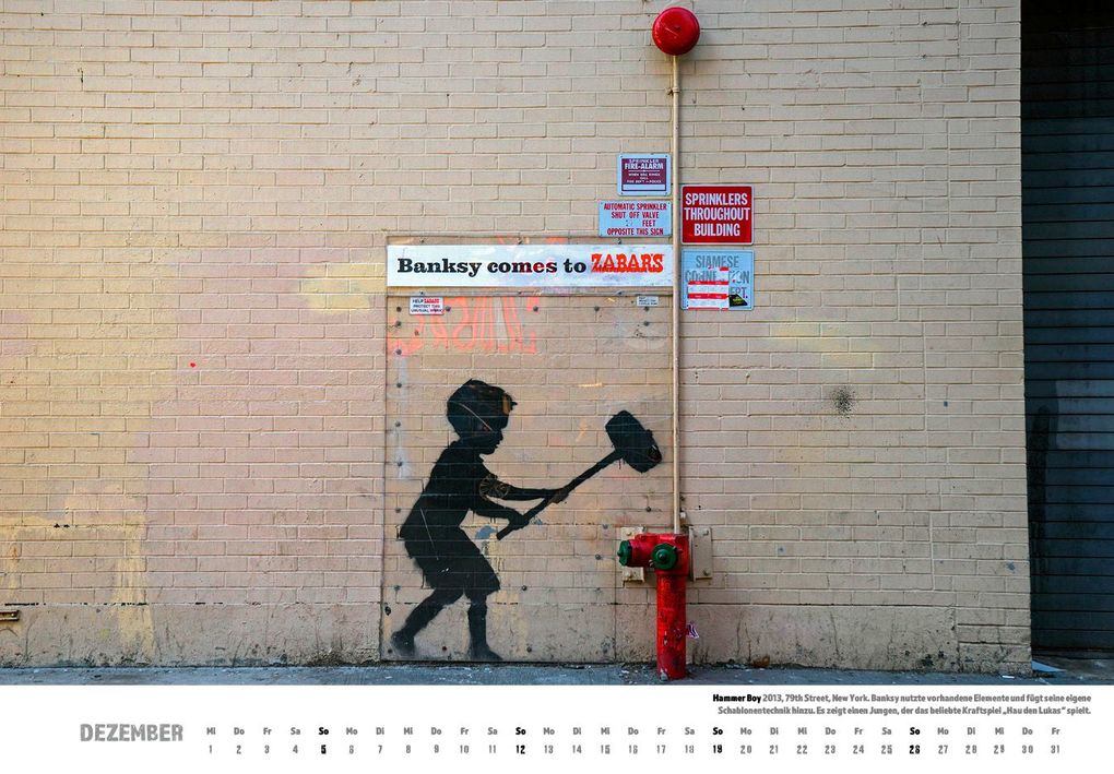 Weitere Ansicht: Banksy Kalender 2027