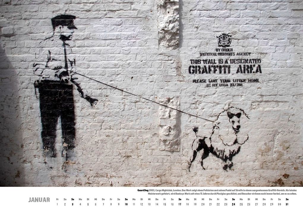Weitere Ansicht: Banksy Kalender 2027