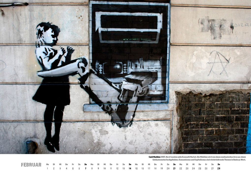 Weitere Ansicht: Banksy Kalender 2027