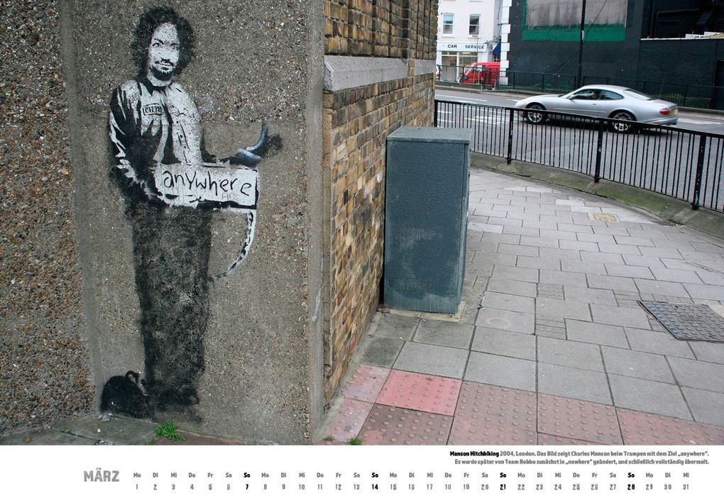 Weitere Ansicht: Banksy Kalender 2027