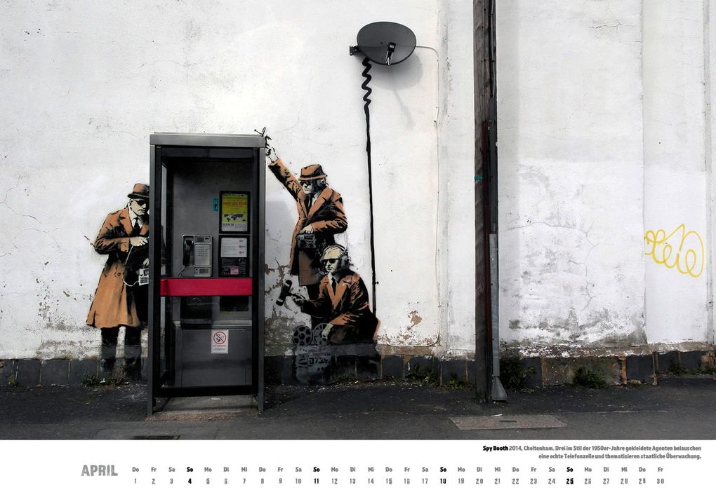 Weitere Ansicht: Banksy Kalender 2027