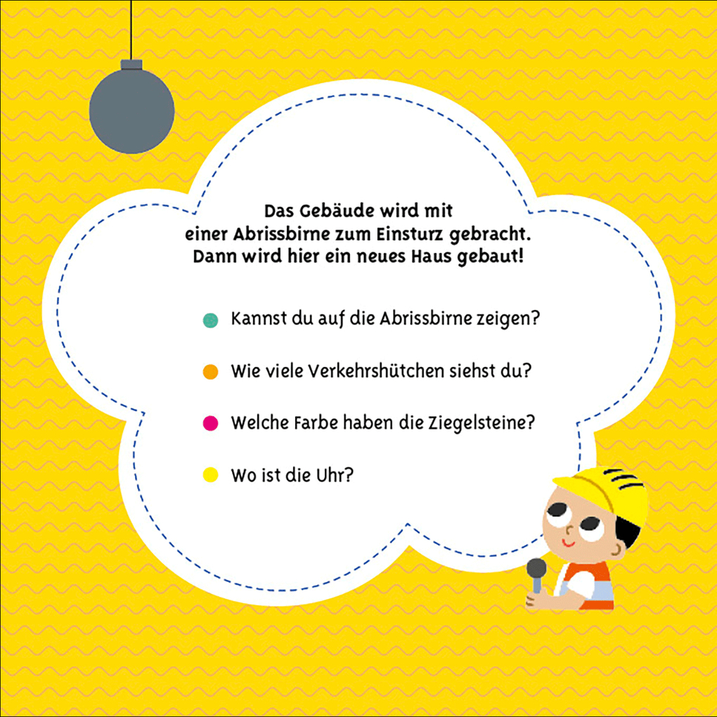 Weitere Ansicht: Das magische Wassermalbuch - Baustelle