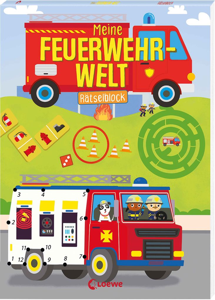Weitere Ansicht: Meine Feuerwehr-Welt - Rätselblock