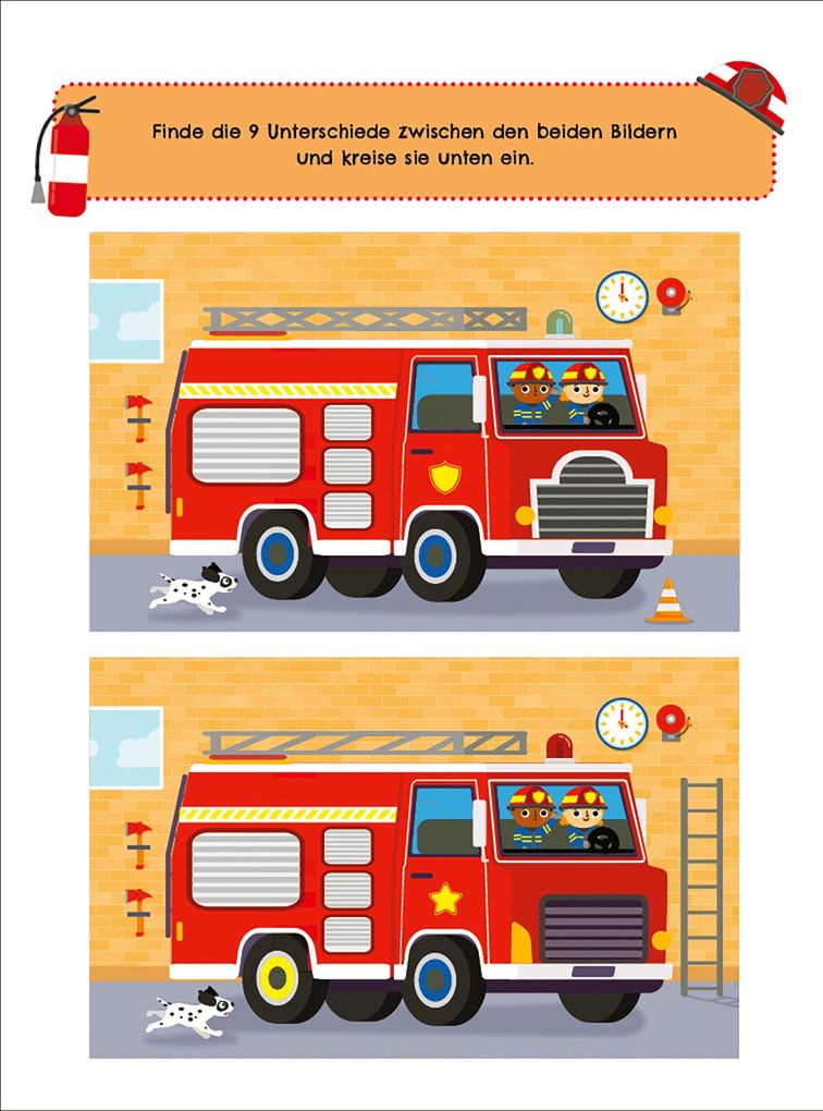 Weitere Ansicht: Meine Feuerwehr-Welt - Rätselblock