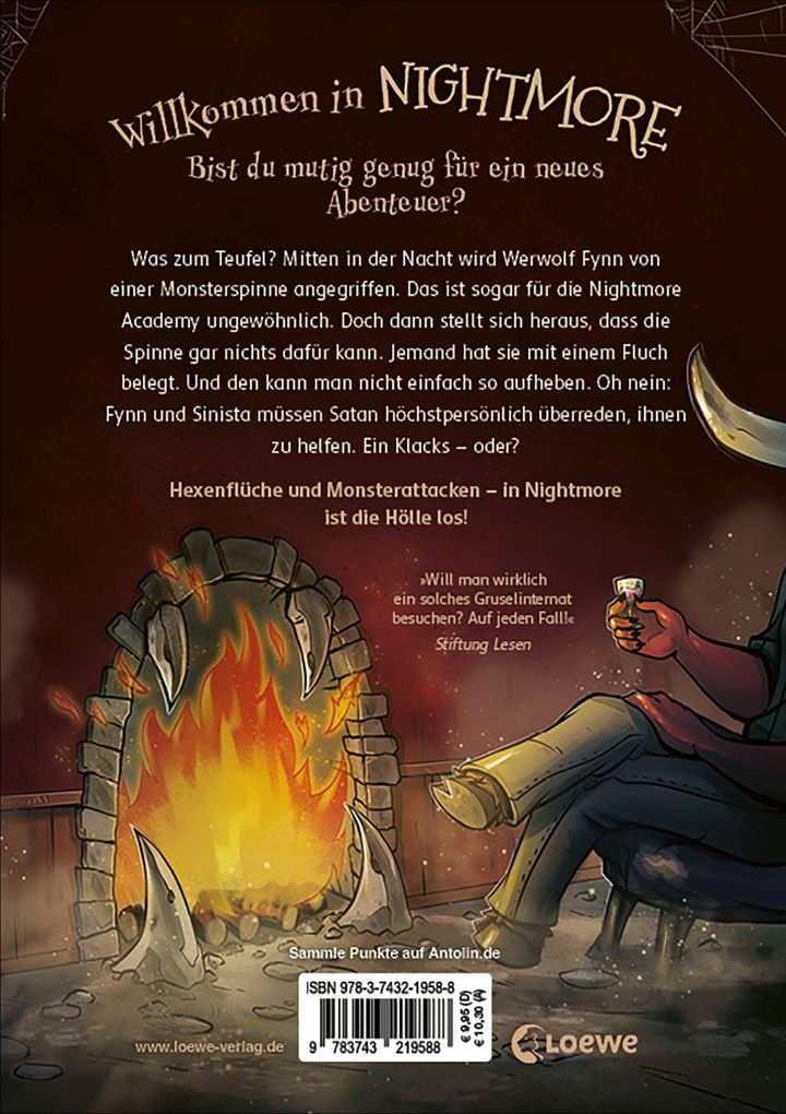 Weitere Ansicht: Nightmore - Das gruseligste Internat der Welt (Band 3) - Teuflisch fieser Fluch | Vanessa Walder