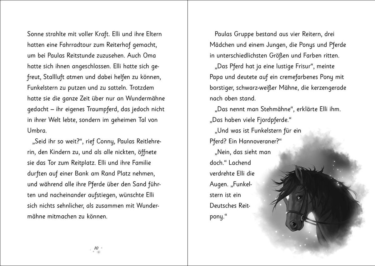 Weitere Ansicht: Wundermähne (Band 7) - Der magische Herzenswunsch | Jana Hoch