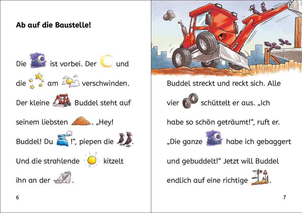 Weitere Ansicht: Bildermaus - Der kleine Bagger findet einen Schatz | THiLO