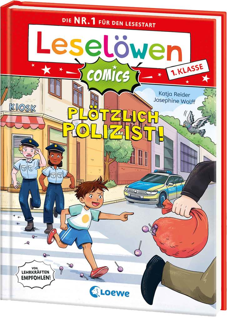 Weitere Ansicht: Leselöwen Comics 1. Klasse - Plötzlich Polizist! | Katja Reider