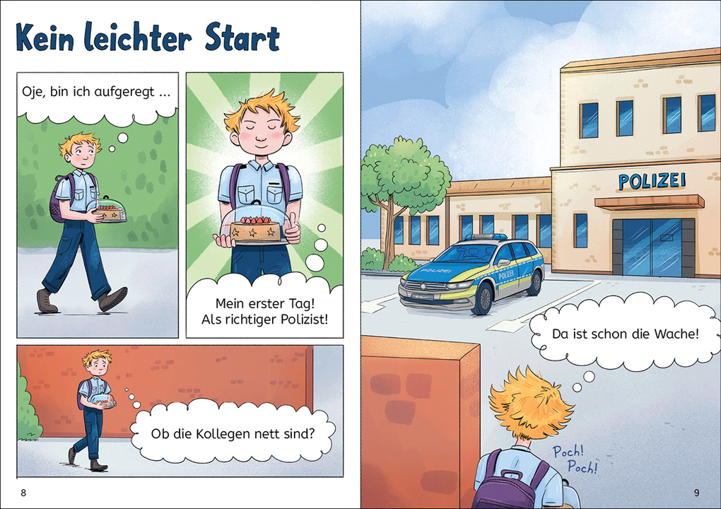 Weitere Ansicht: Leselöwen Comics 1. Klasse - Plötzlich Polizist! | Katja Reider